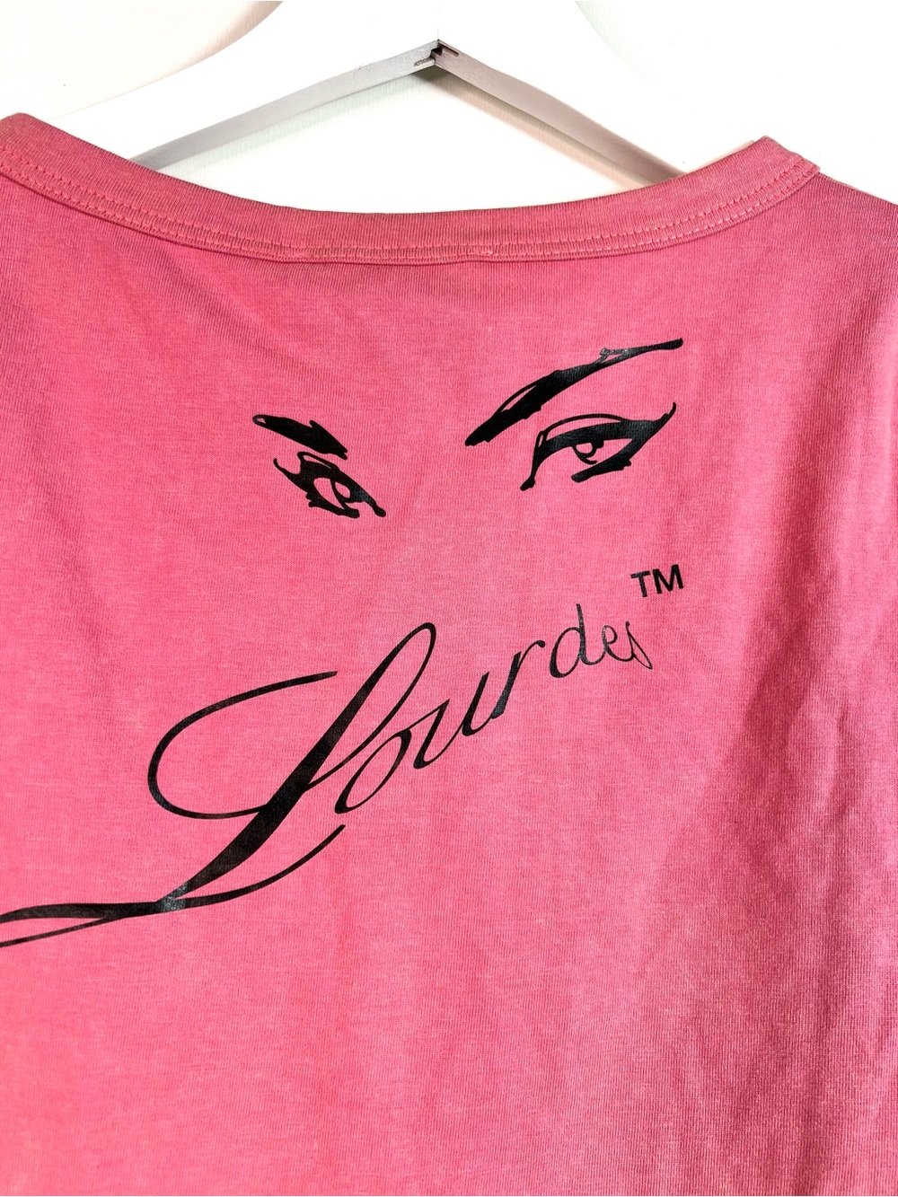 RARE NWT Lourdes New York Gathered Pink Crop Top Size Small - Picture 8 of 10